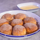 Airfried Doughnuts with Chocolate Mallow Fondue