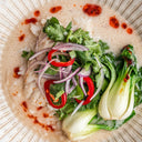 Coconut Poached Fish with Rice