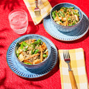 Peanut Chicken and Sugar Snap Peas with Noodles