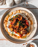 Tray Bake Spiced Aubergine Flatbread