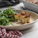 Caprese Veggie Spiral Tart
