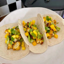 Cauliflower and Mango Tacos