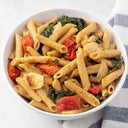 Spinach, Garlic and Tomato Pasta