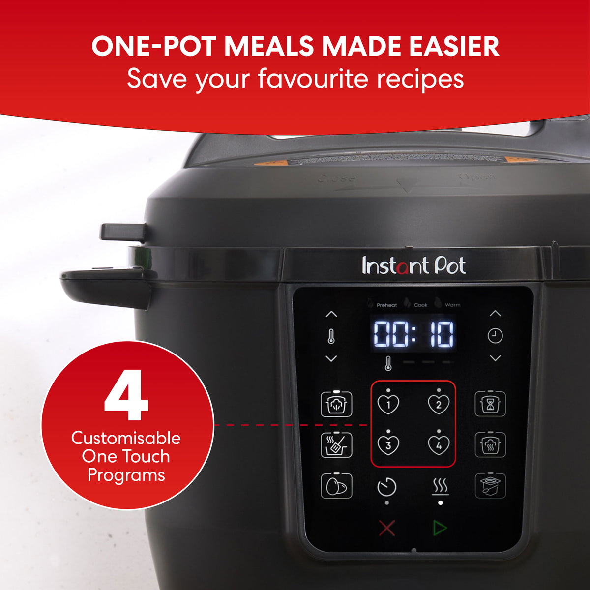 Instant Pot Rio Panel Instant® RIO Multi Cooker 5.7L – Instant Pot Australia