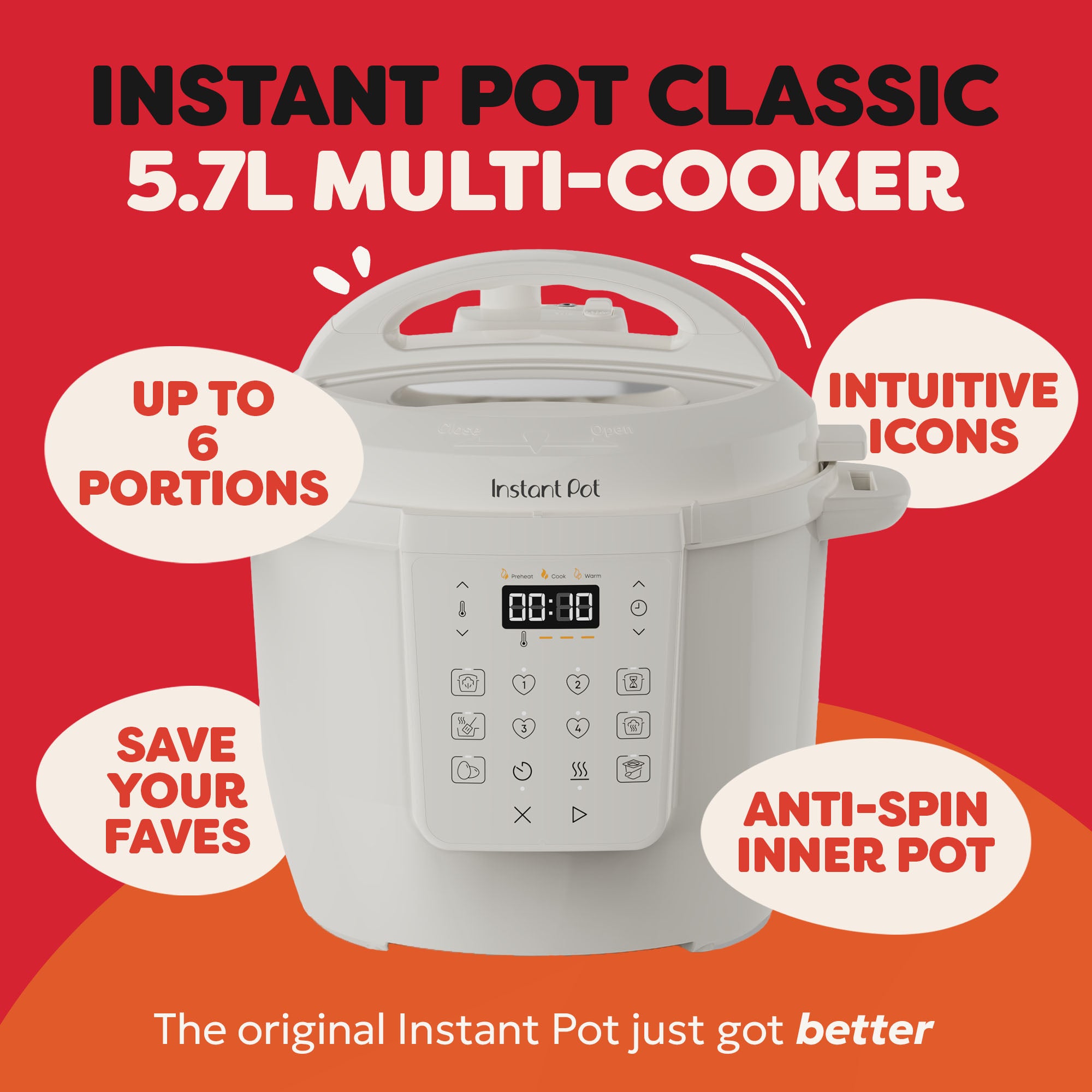 Instant® Pot Rio 5.7L Sea Salt Multi Cooker – Instant Pot Australia