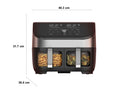 Instant® Vortex Plus Clear Cook Dual Air Fryer 8L
