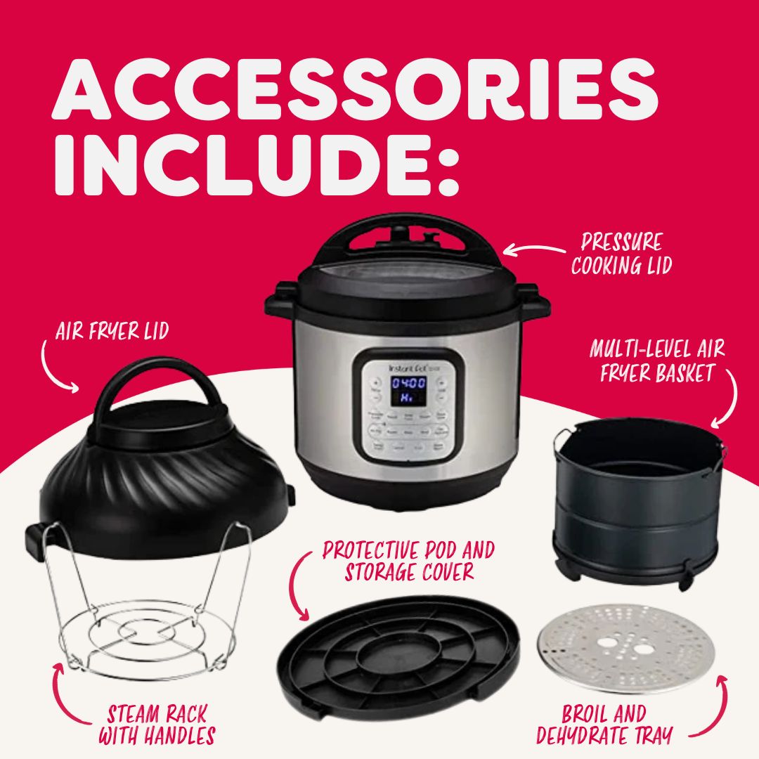 Instant Pot® 8L Duo Crisp Multi Cooker Air Fryer – Instant Pot